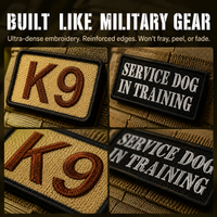Steadfast™ Pet Tactical Harness — Military-Style Dog Vest for Large Breeds