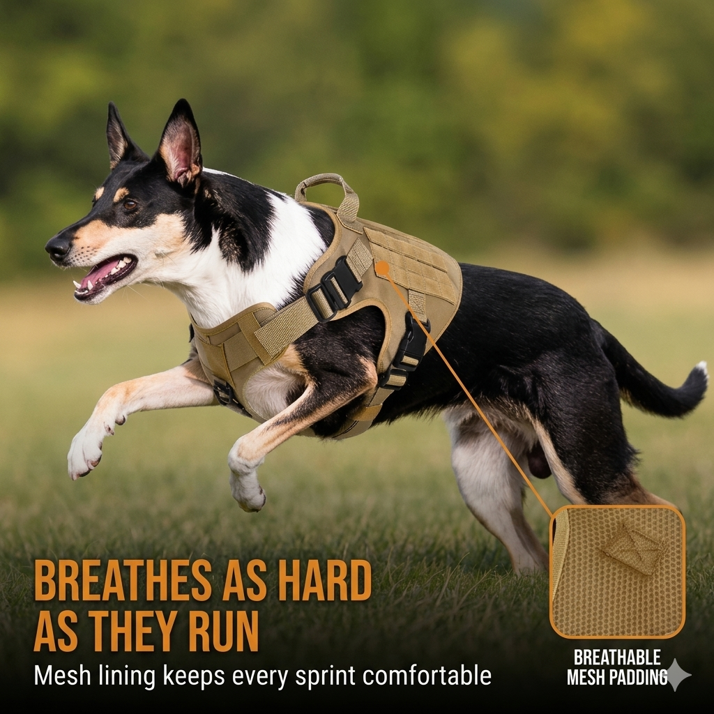 Steadfast™ Military Style Anti-Snatch Pet Leash with Handle
