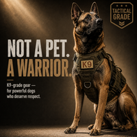 Steadfast™ Pet Tactical Harness — Military-Style Dog Vest for Large Breeds