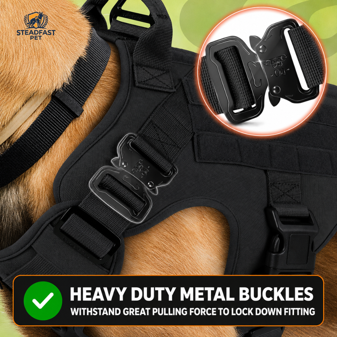 Steadfast™ Military Style Anti-Snatch Pet Leash with Handle