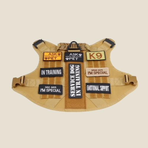 Steadfast™ Pet Tactical Harness — Military-Style Dog Vest for Large Breeds
