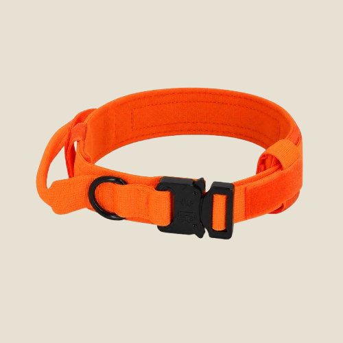 Steadfast™ Pet Tactical Collar with Control Handle — Heavy-Duty Collar for Large Dogs