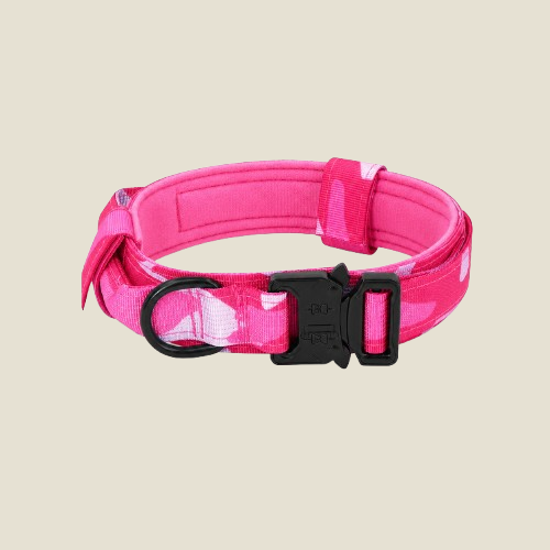 Steadfast™ Pet Tactical Collar with Control Handle — Heavy-Duty Collar for Large Dogs