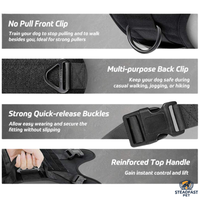 Steadfast™ Military Style Anti-Snatch Pet Leash with Handle