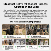 Steadfast™ Military Style Anti-Snatch Pet Leash with Handle